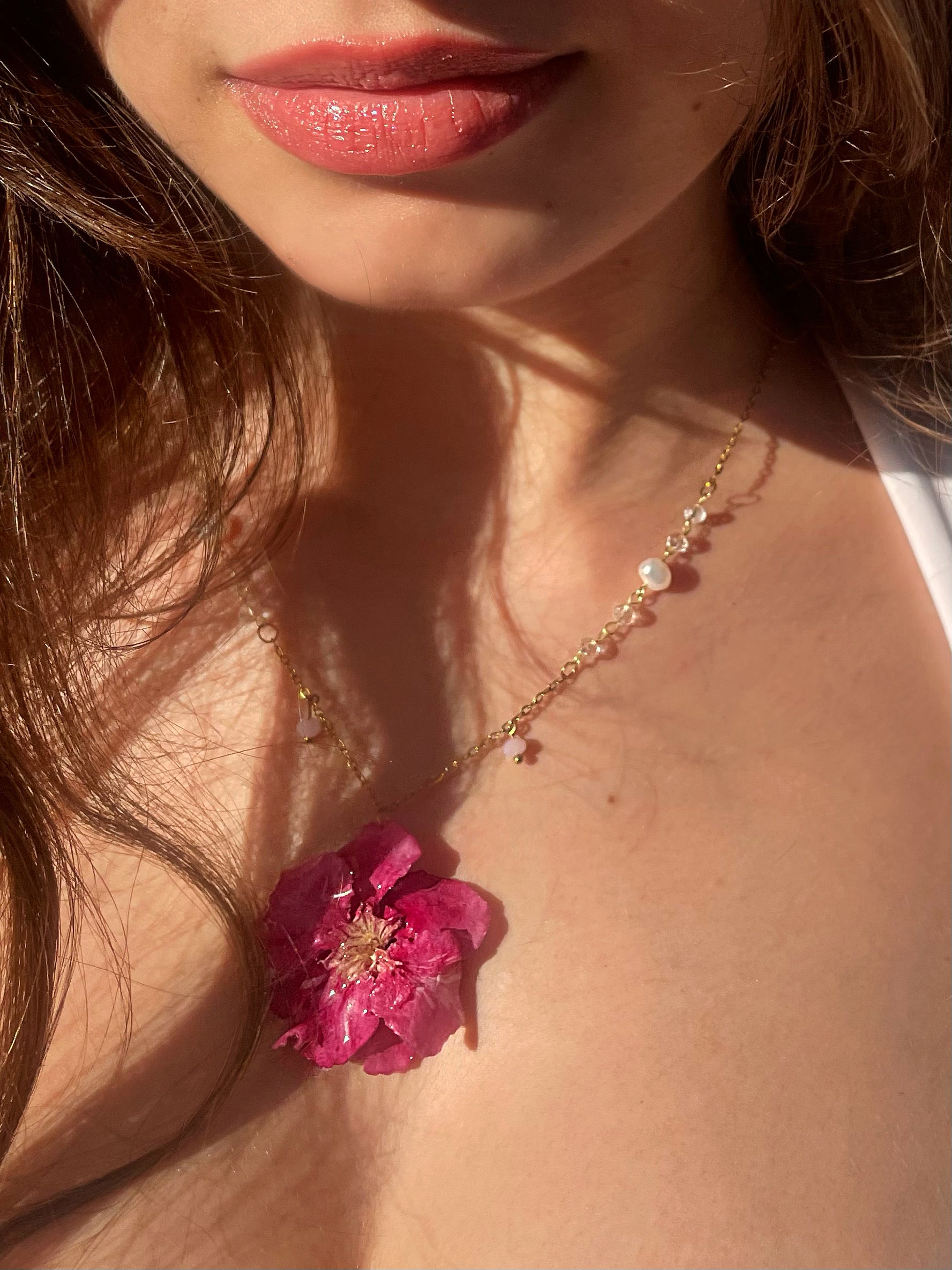 Camelia Flor Necklace - CocoSorella