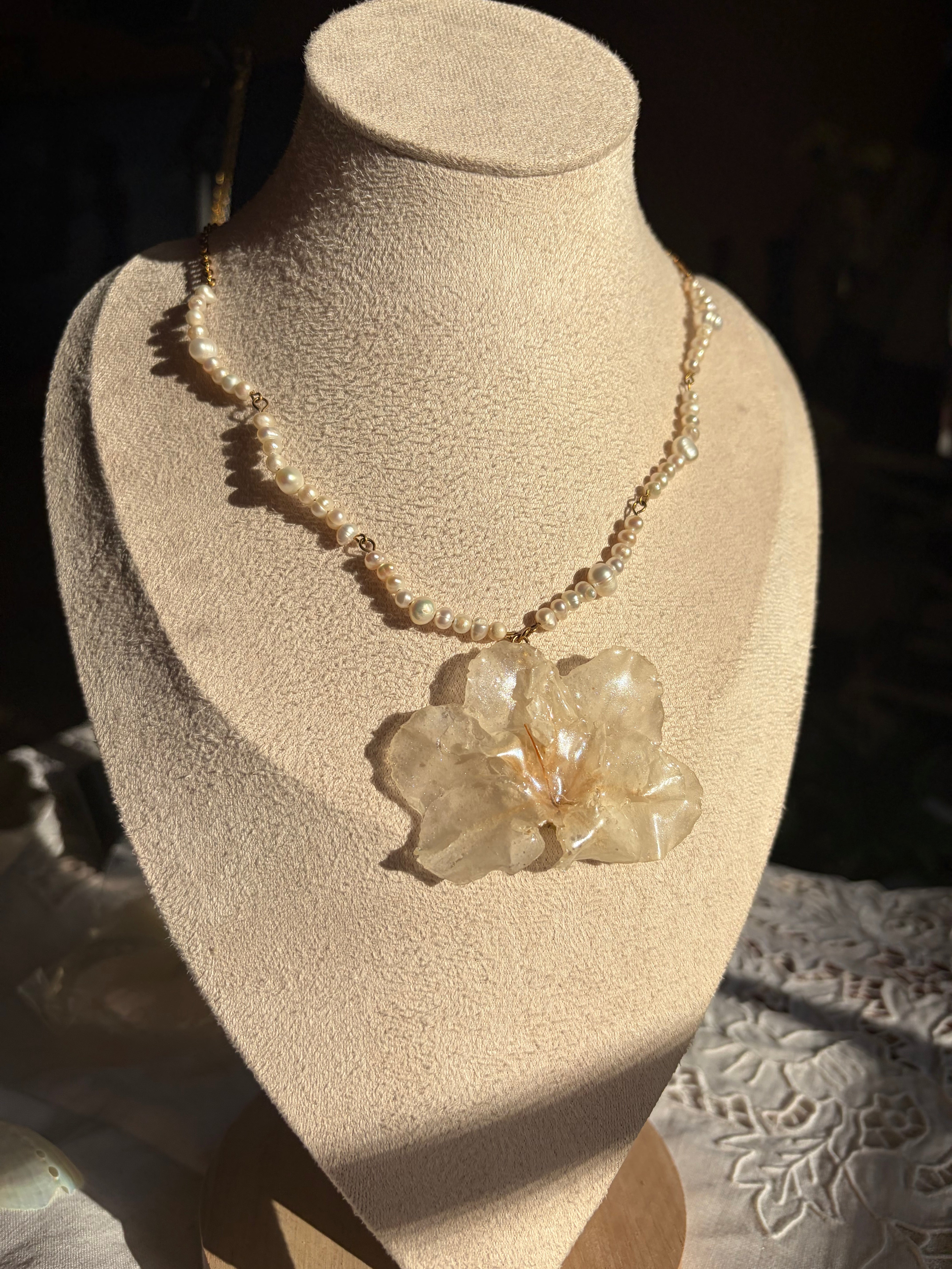 Ivory Pearl Necklace