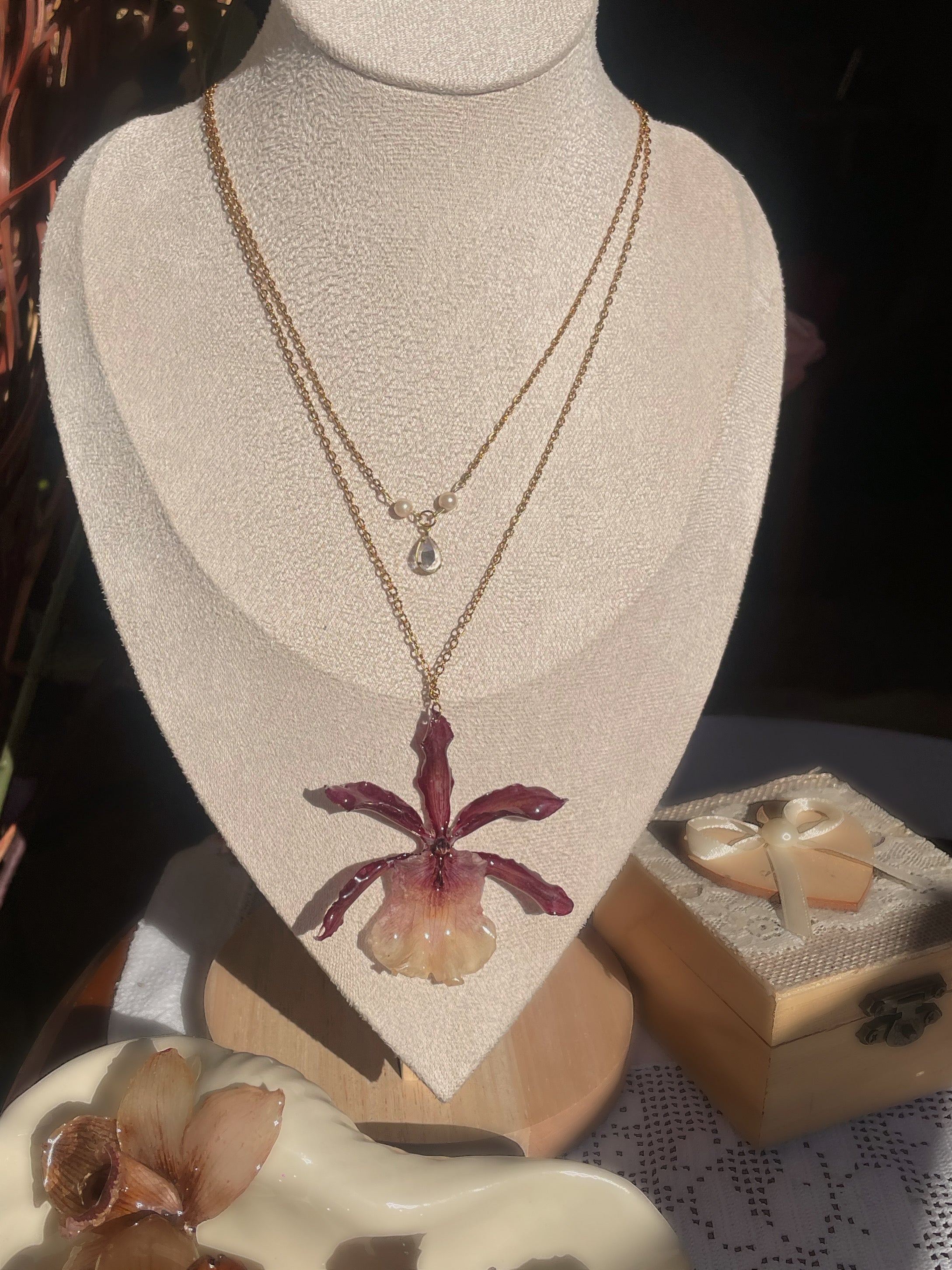 Velvet Sangria Necklace