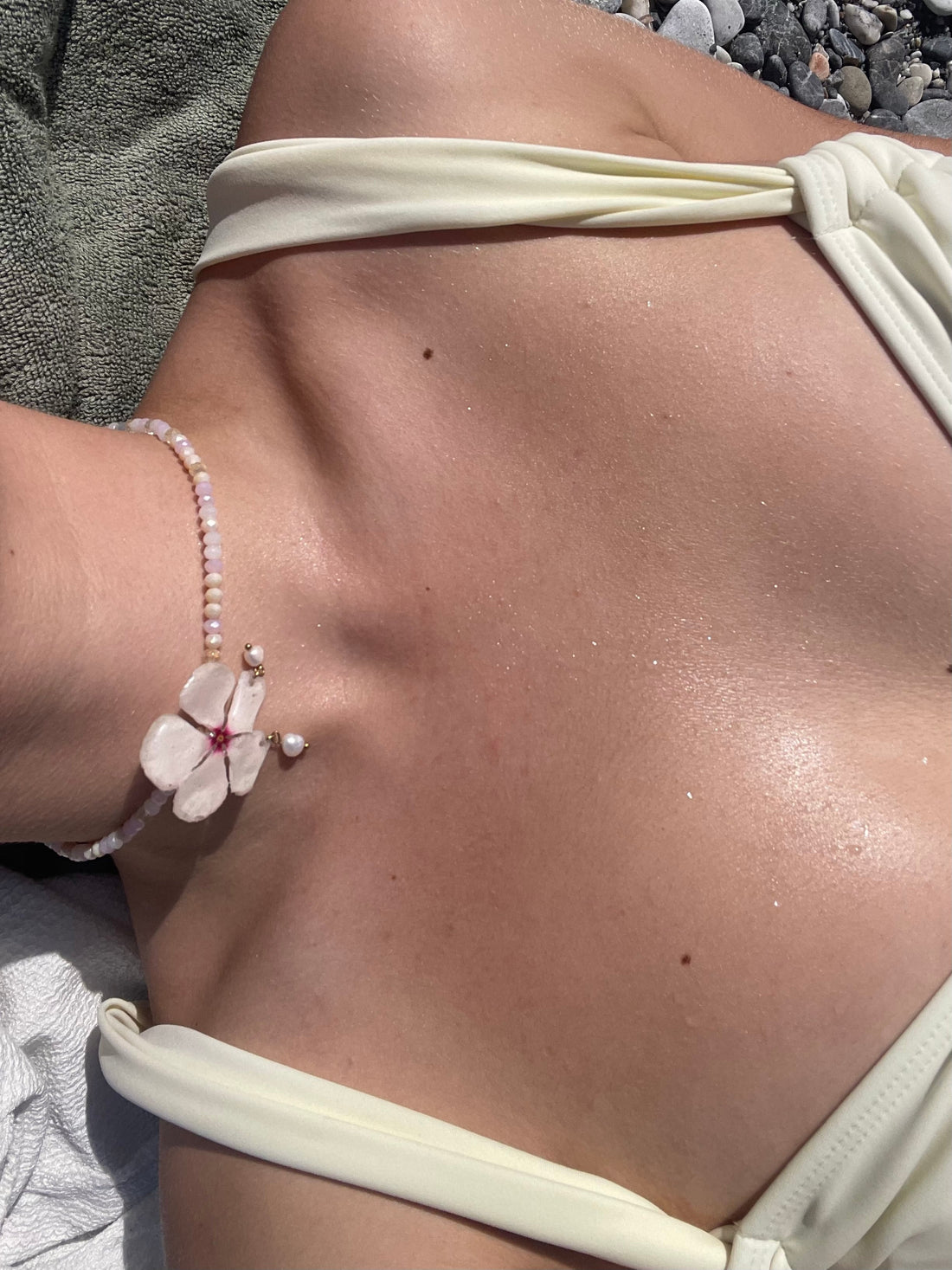 Pearl Vinca Necklace