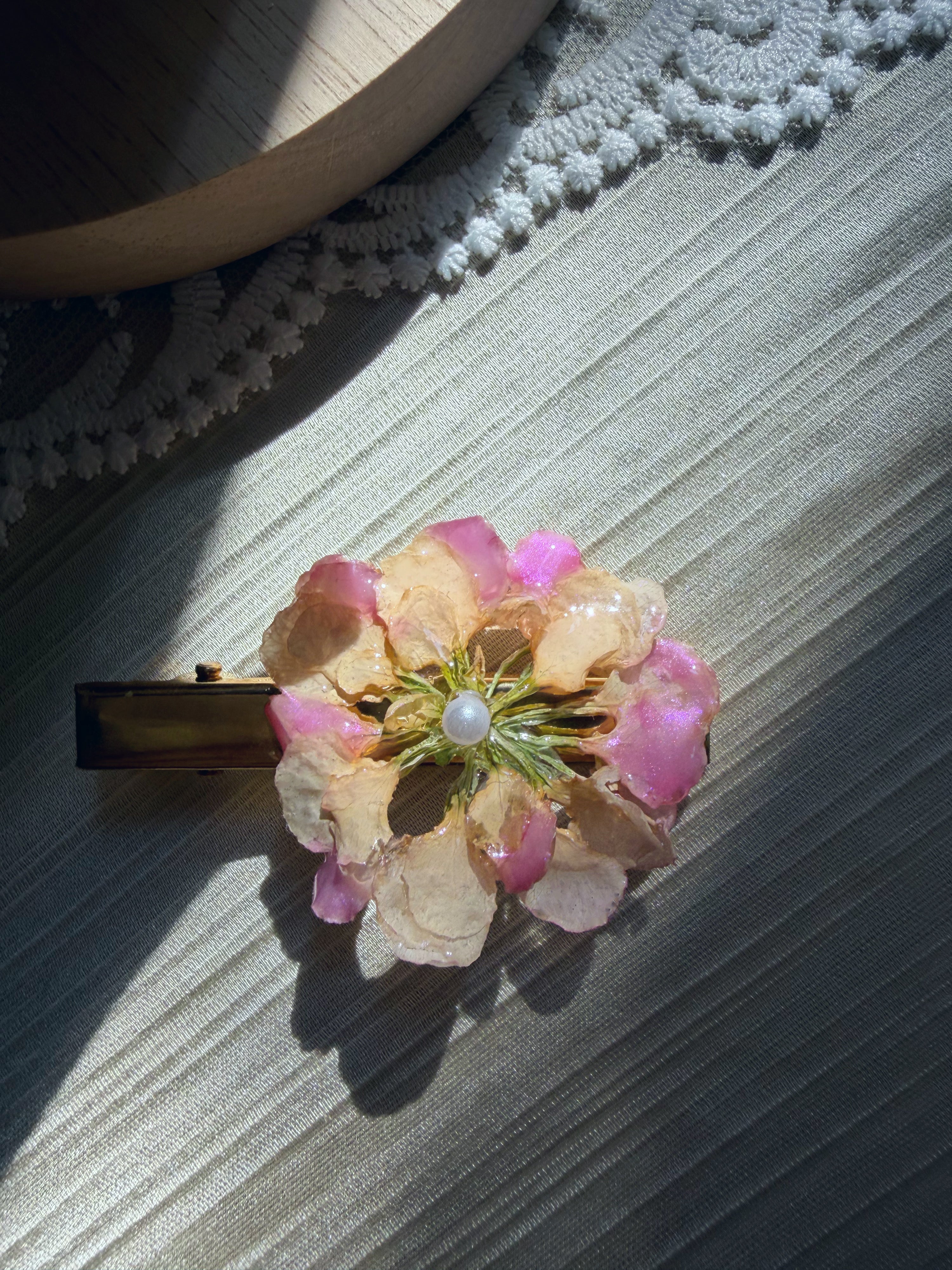 Flower Pixie Hair Clip