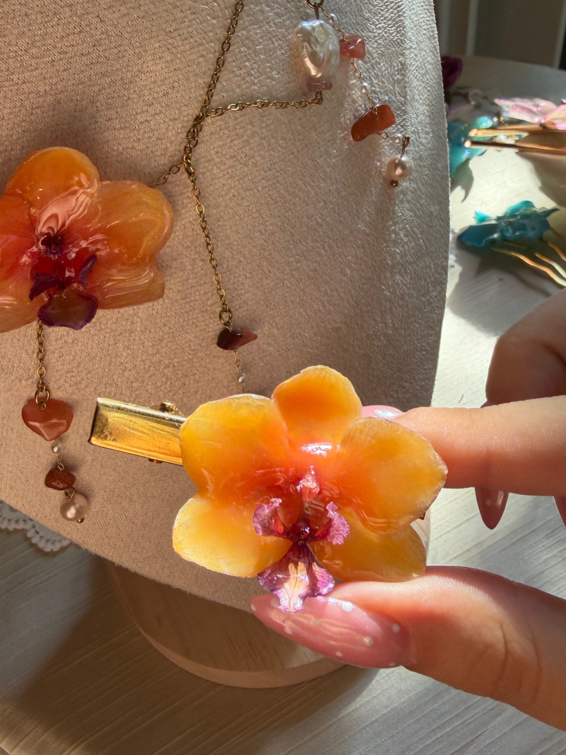 Summer Solstice Hair Clip