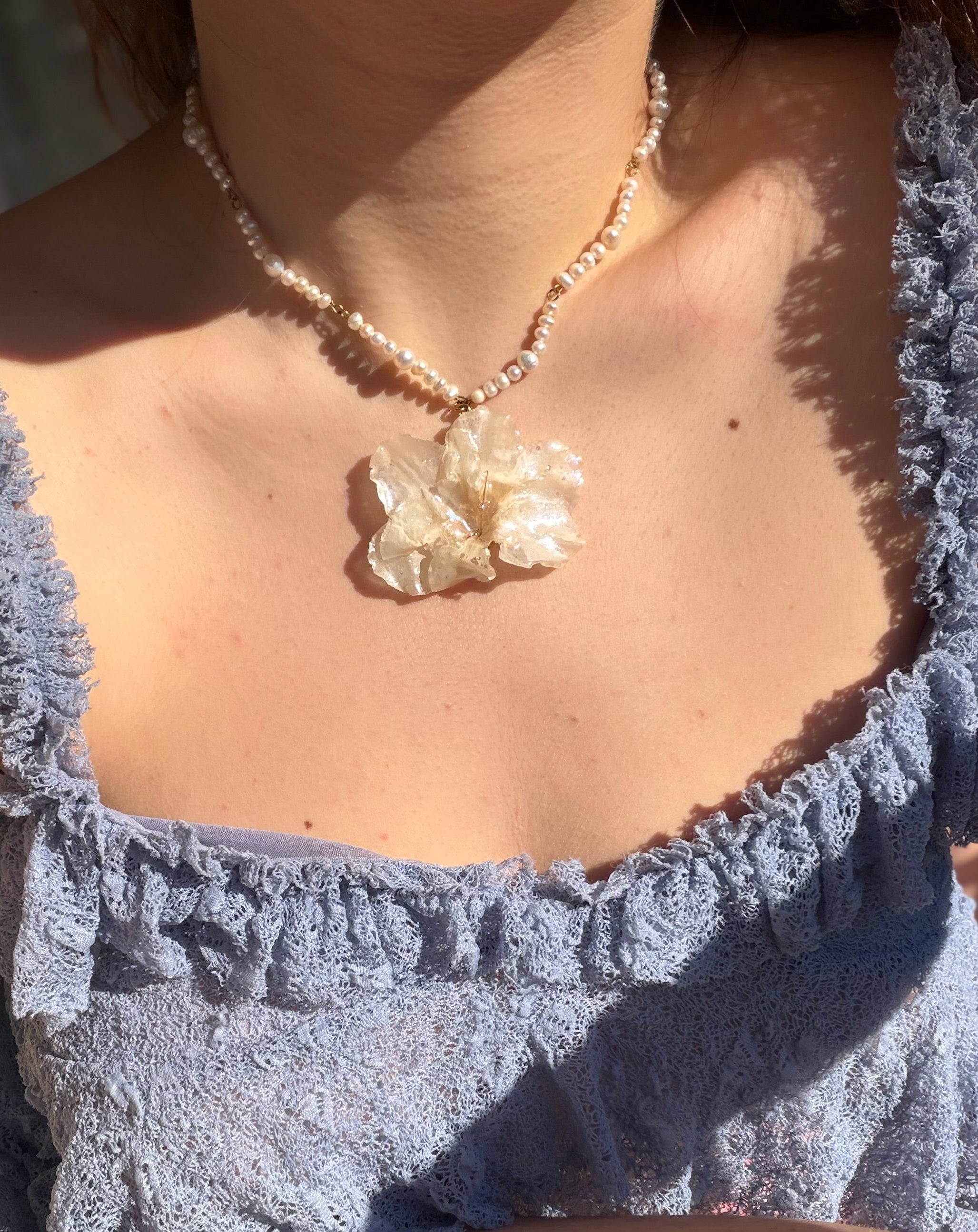 Ivory Pearl Necklace