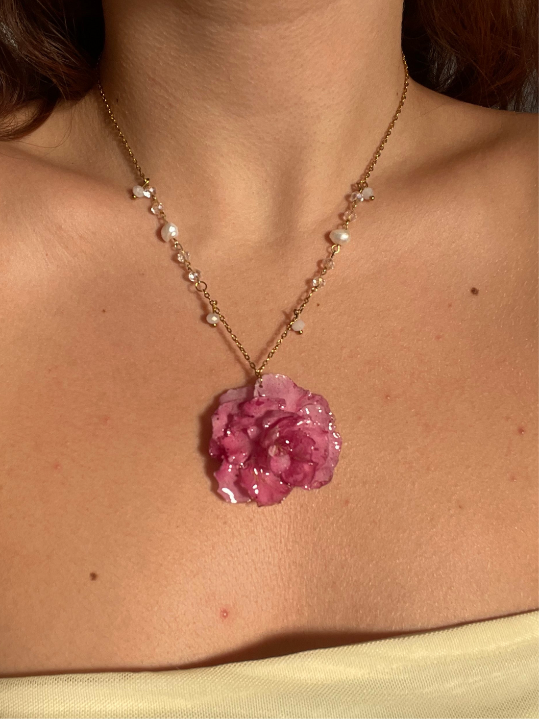 Camelia Flor Necklace