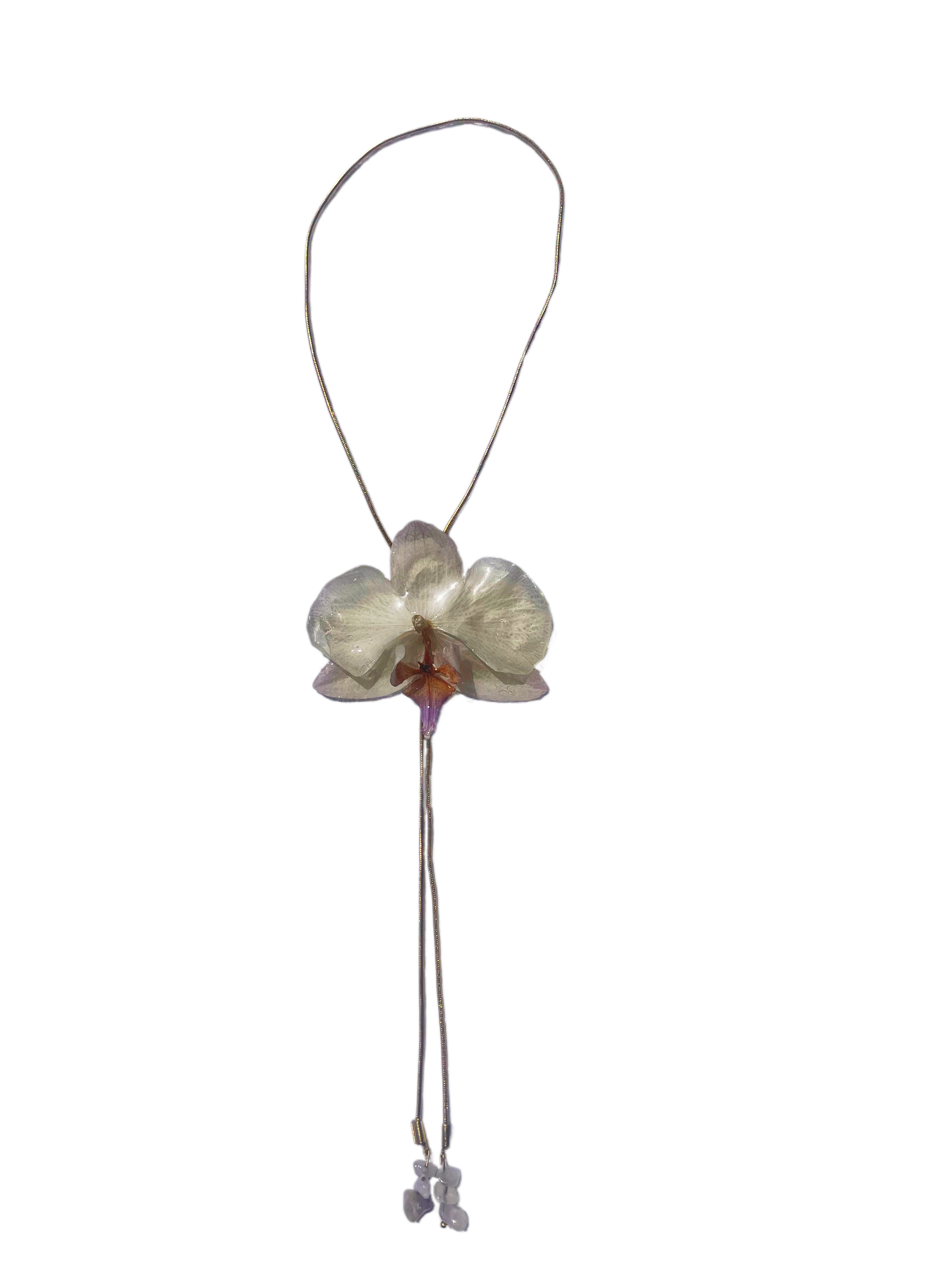Orchid Veil Necklace