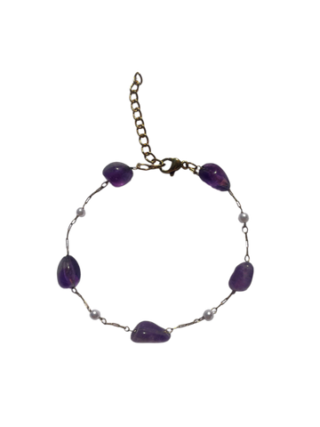 Amethyst Vine Bracelet