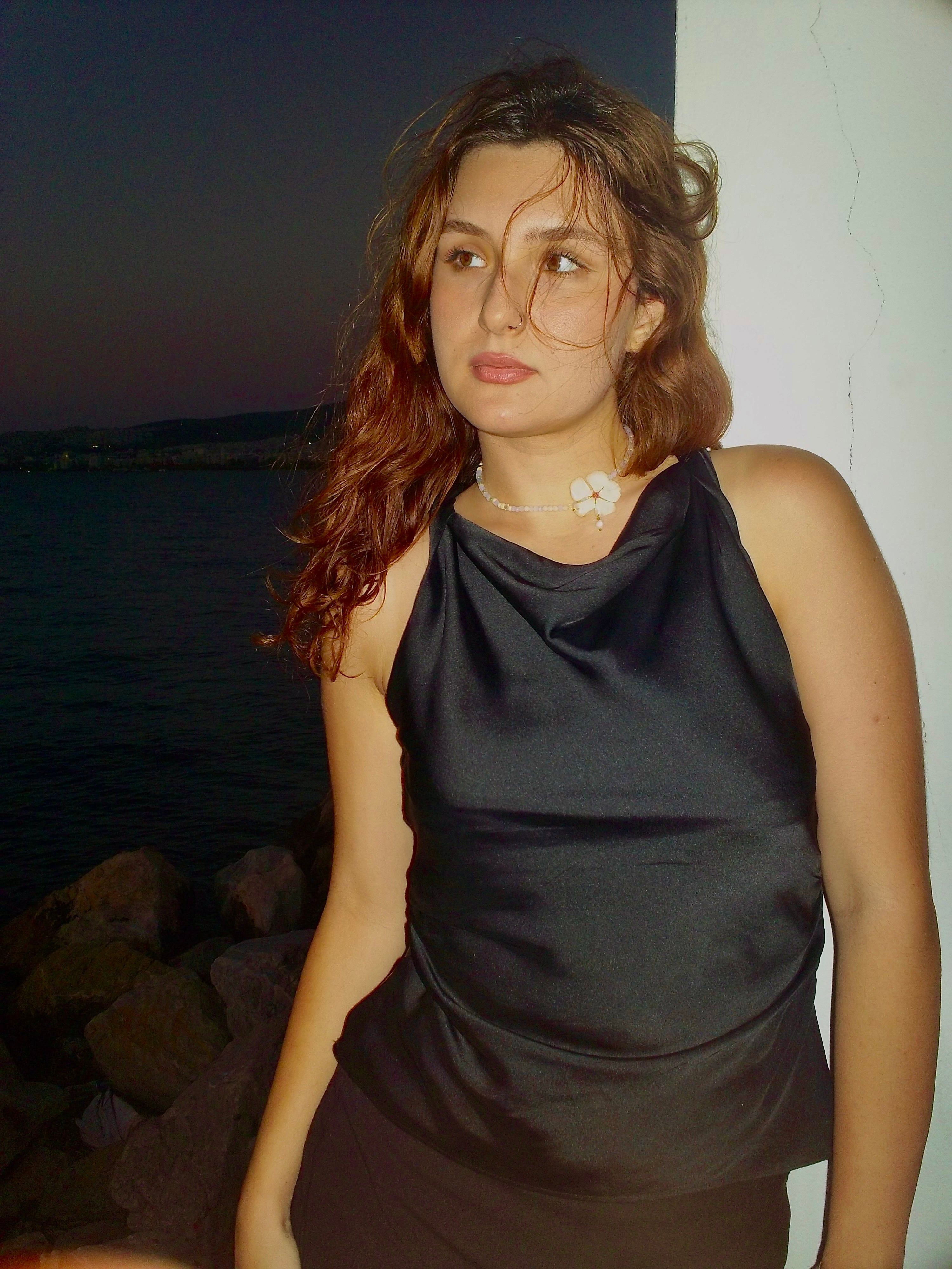 Pearl Vinca Necklace