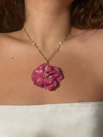 Camelia Flor Necklace - CocoSorella