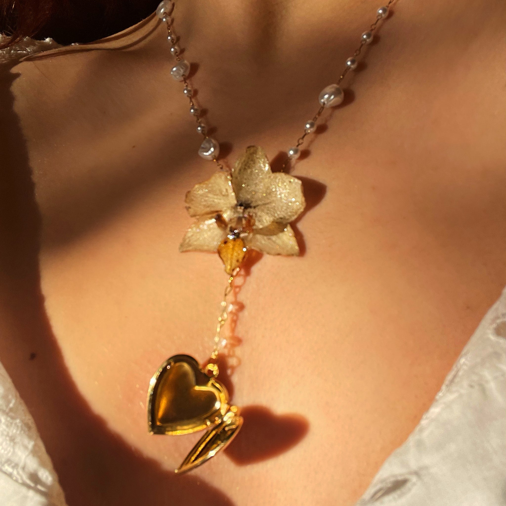 Golden Orchid Lariat