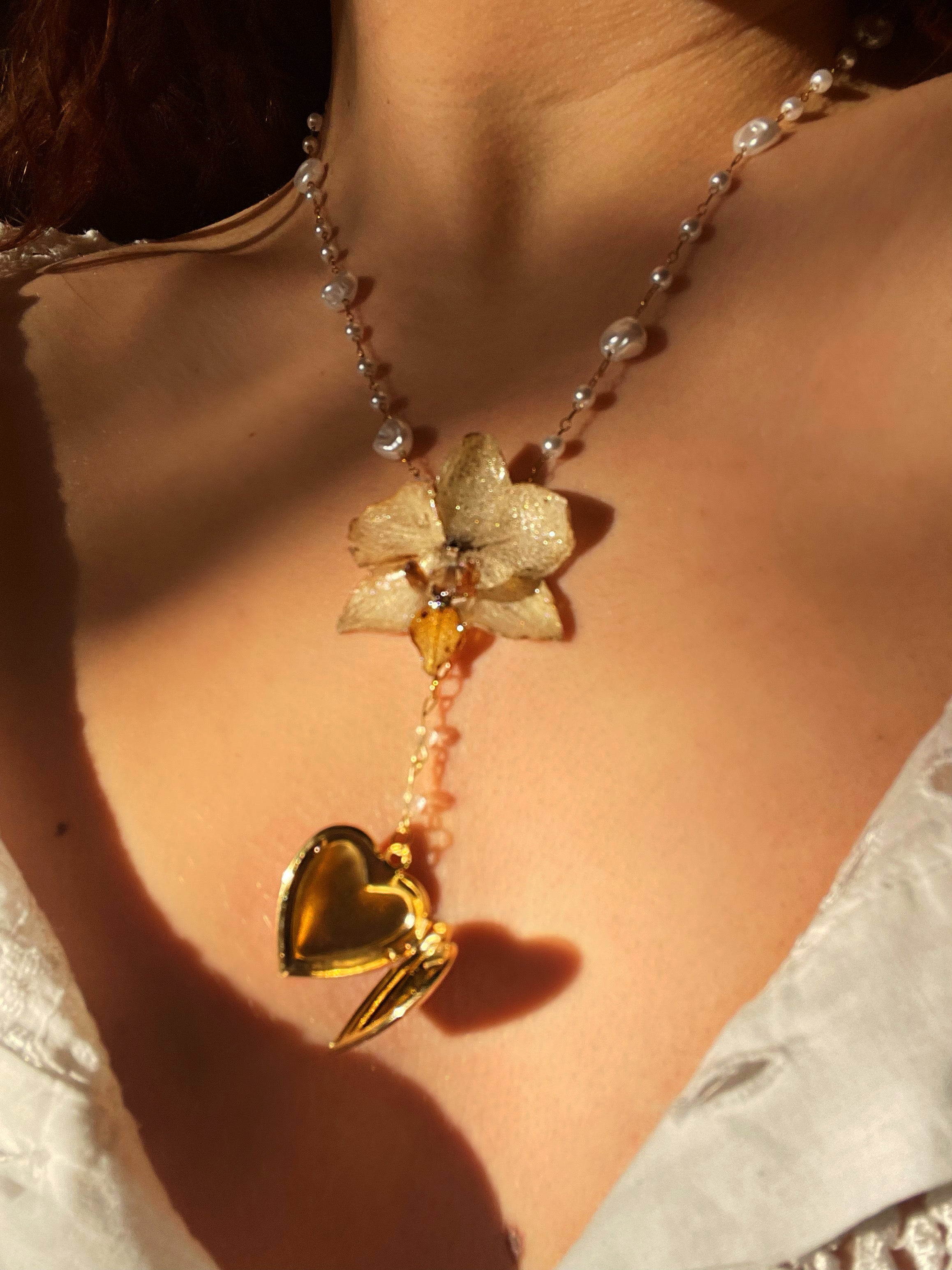 Golden Orchid Lariat