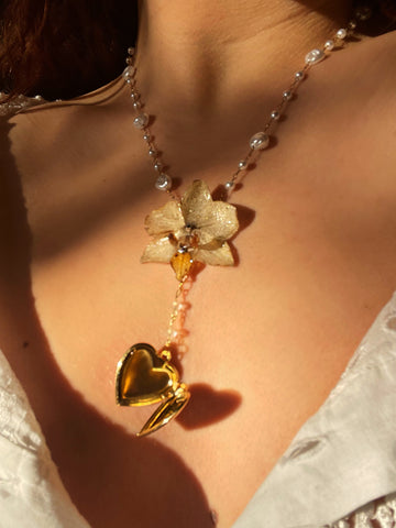 Golden Orchid Lariat