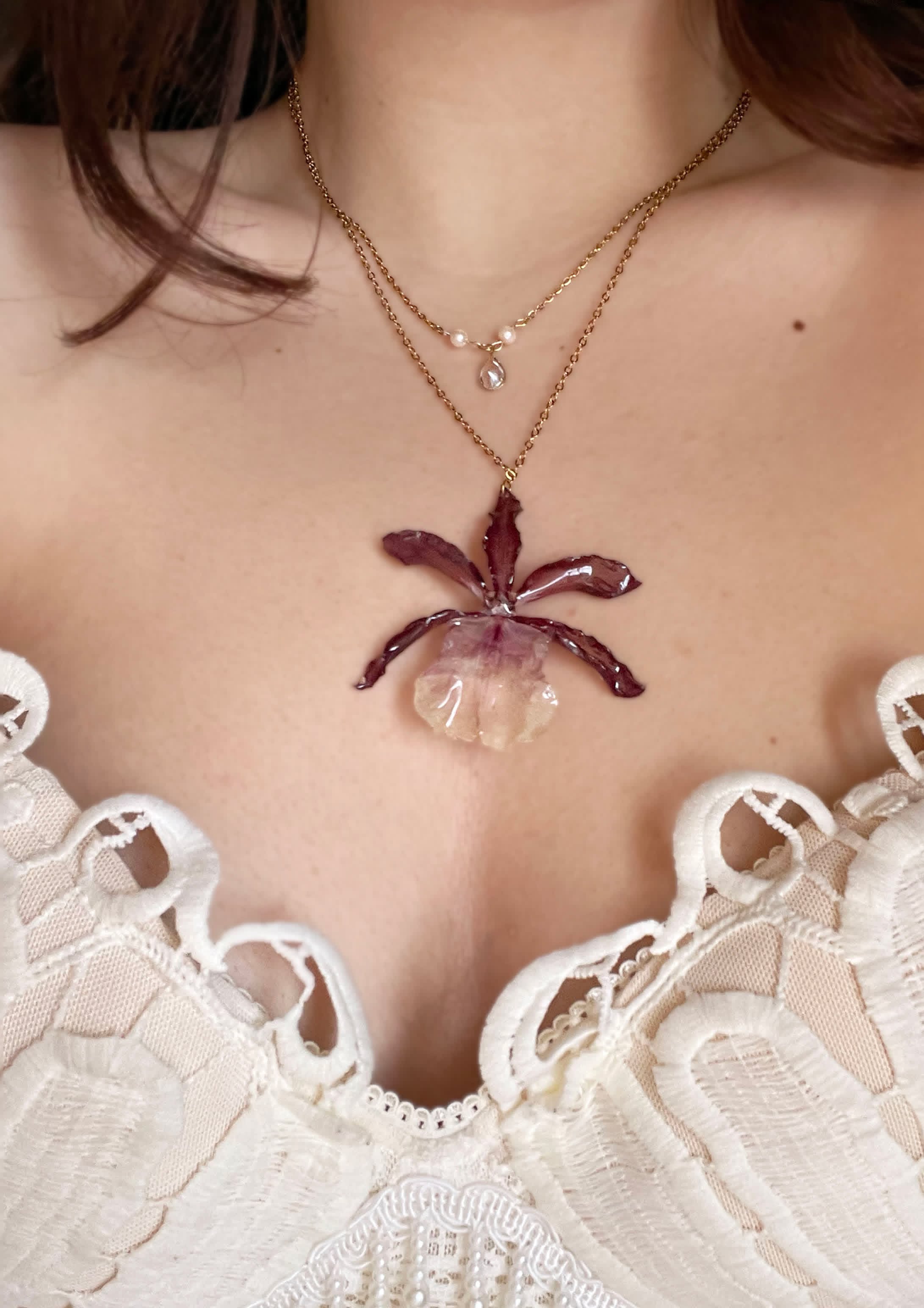 Velvet Sangria Necklace