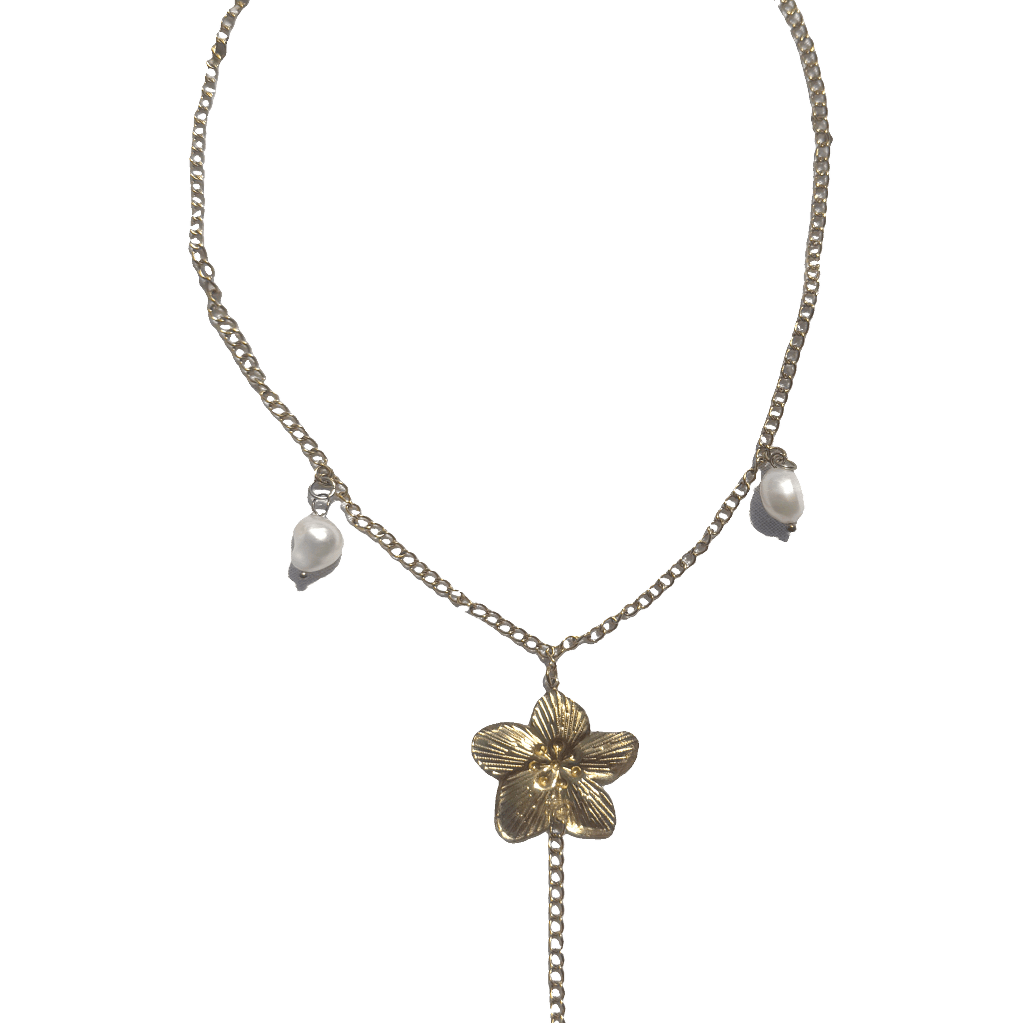 Golden Flora Necklace