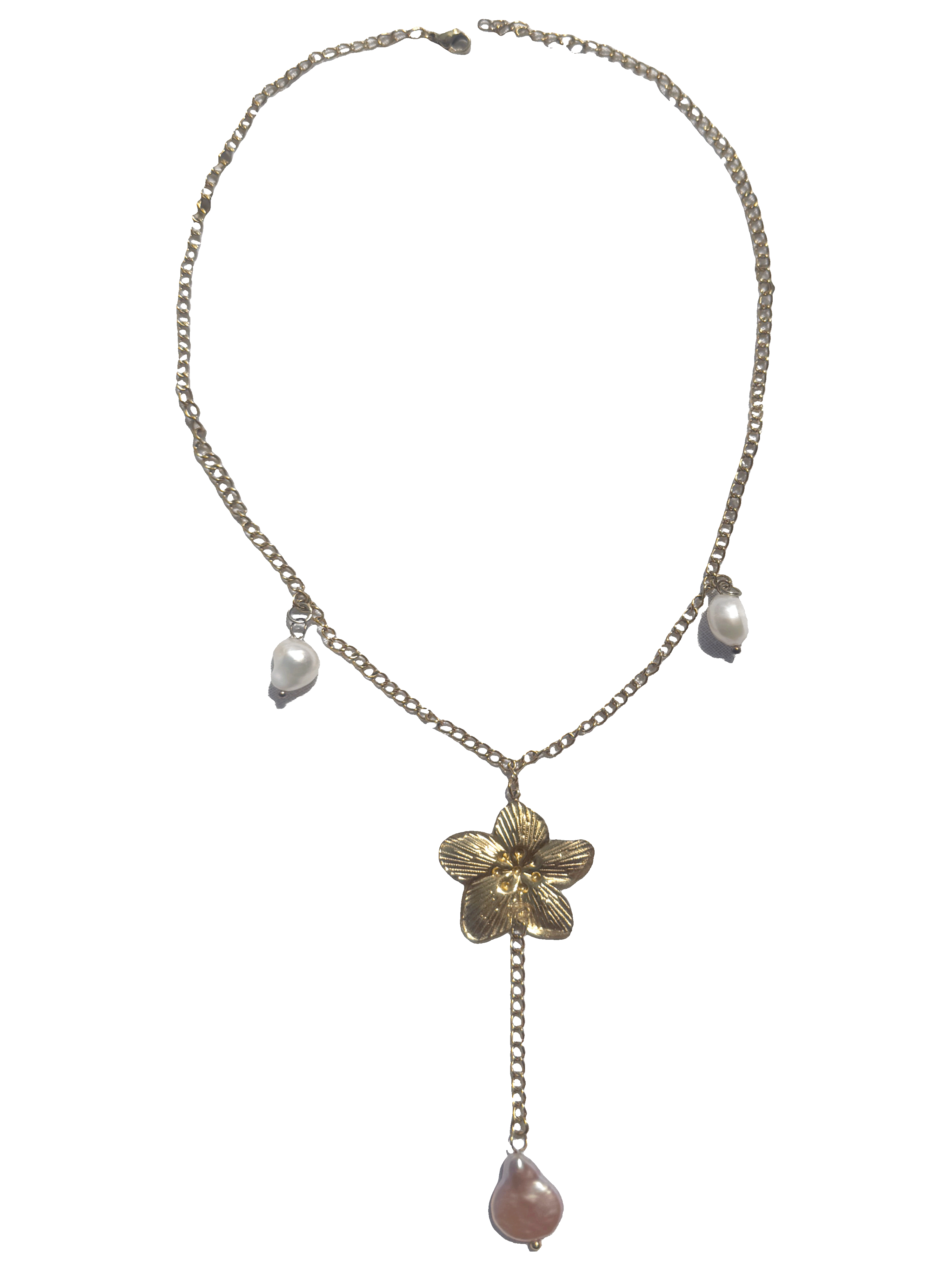 Golden Flora Necklace